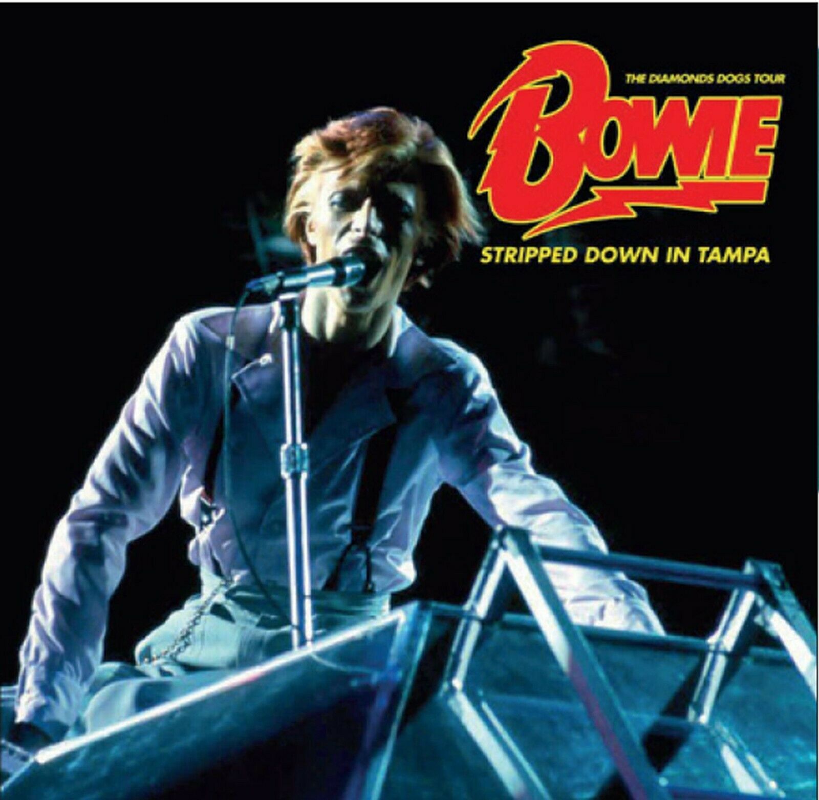 BOWIE DAVID - STRIPPED DOWN IN TAMPA, JULY 2, 1974 - NUMBERED & COLORED VINYL 