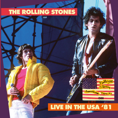ROLLING STONES - LIVE IN THE USA '81 - NUMBERED EDITION