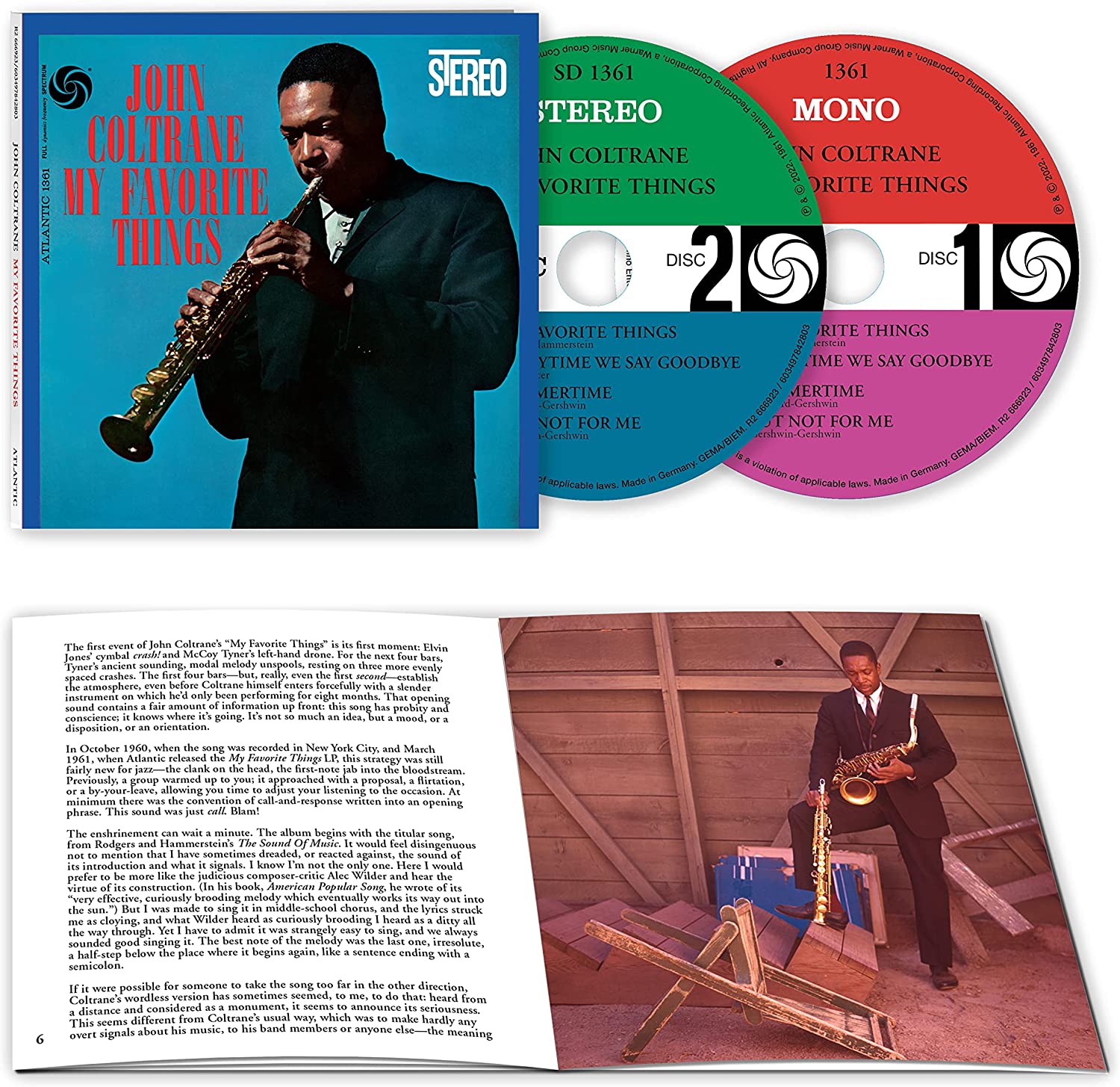 COLTRANE JOHN - My Favorite Things: 60th Anniversary Deluxe Edition