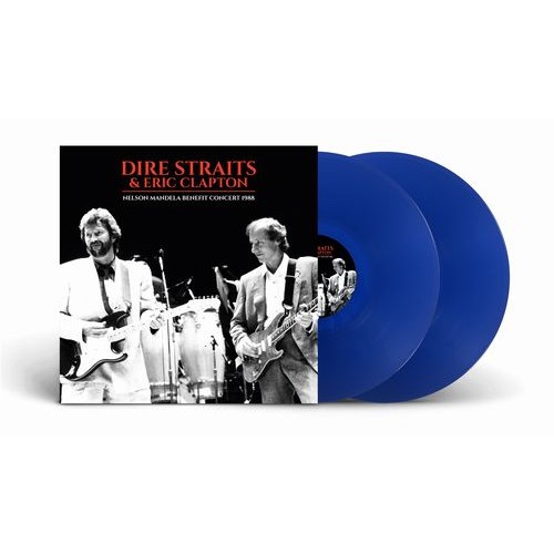 DIRE STRAITS - & ERIC CLAPTON - Nelson Mandela Benefit Concert 1988 - Limited Blue Vinyl