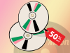 50% di sconto sui CD usati più affezionati alla BANCARELLA