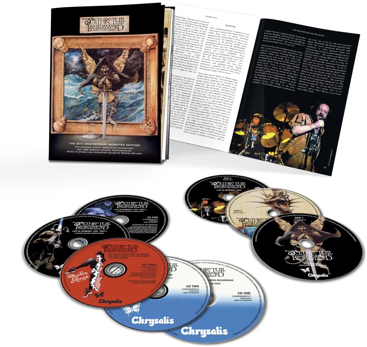 JETHRO TULL - Broadsword And The Beast - Limited