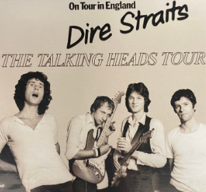 DIRE STRAITS - TALKING HEADS TOUR - ON TOUR IN ENGLAND 1978