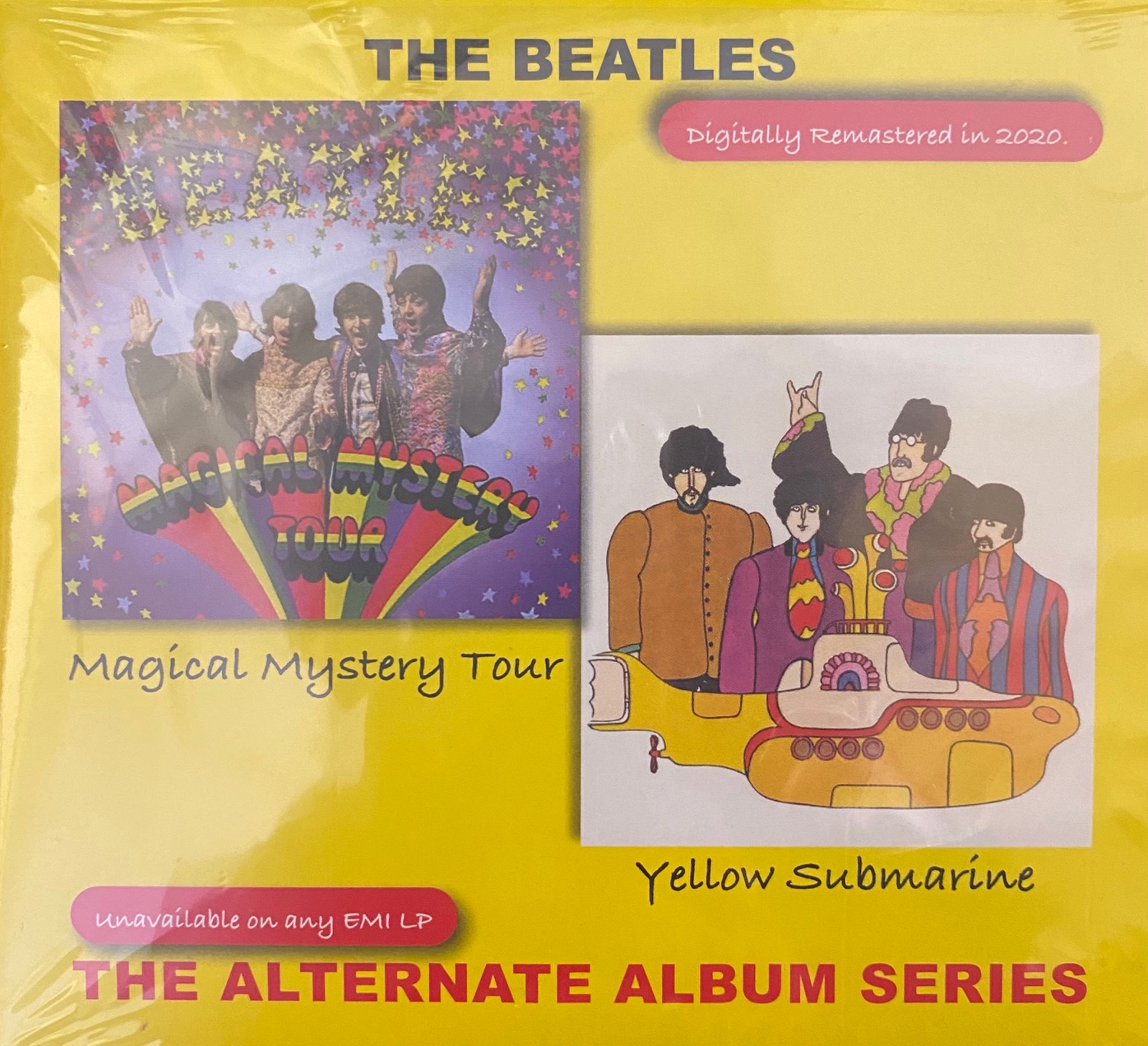 the beatles magical mystery tour and yellow submarine