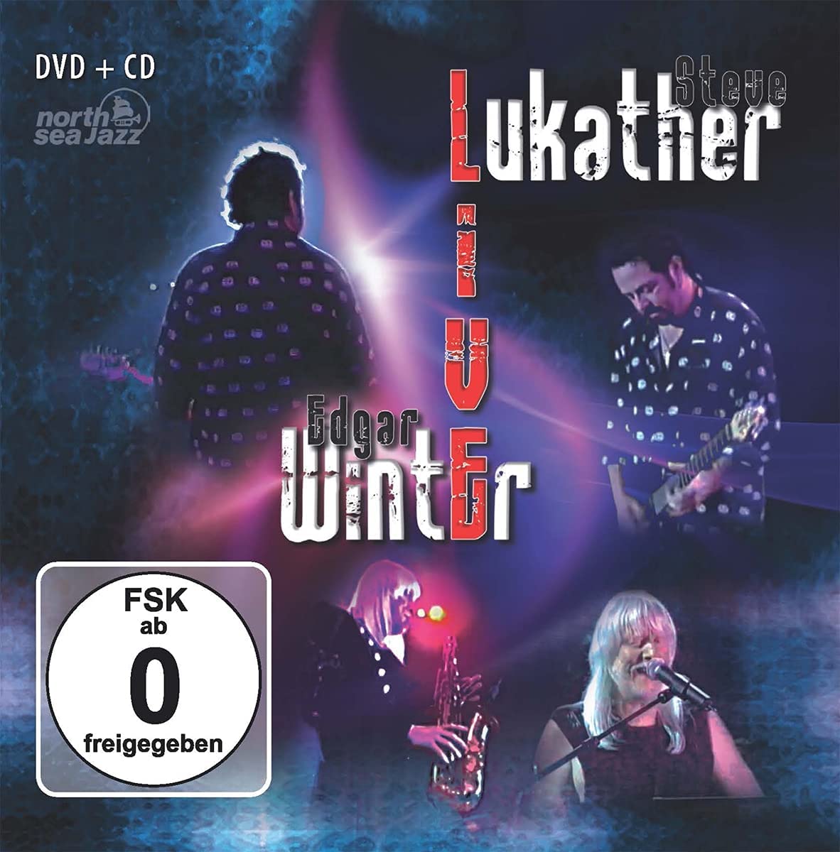 LUKATHER STEVE - & EDGAR WINTER - Live At North Sea Festival 2000