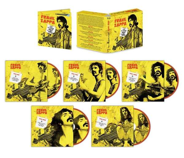 ZAPPA FRANK - Live In Europe 1967 To 1970