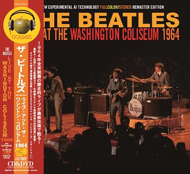 BEATLES - LIVE AT THE WASHINGTON COLISEUM 1964 - LIMITED JAPANESE EDITION