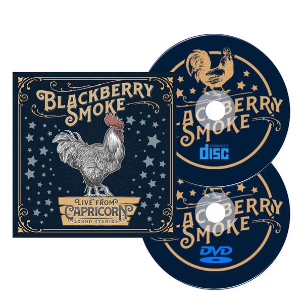 BLACKBERRY SMOKE - LIVE FROM CAPRICORN SOUND STUDIOS - CD+DVD LIMITED EDITION
