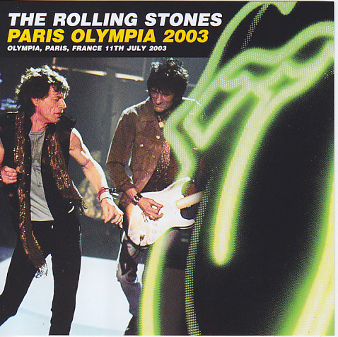 ROLLING STONES - PARIS OLYMPIA 2003 - LIMITED AND NUMBERED JAPANESE EDITION