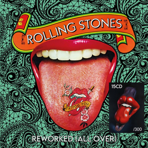 ROLLING STONES - TATTOO YOU REWORKED (ALL OVER) - NUMBERED EDITION