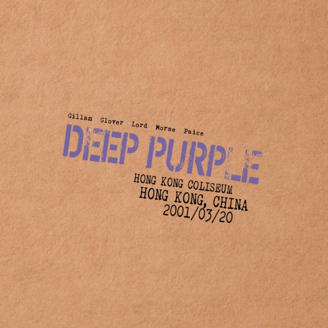 DEEP PURPLE - Hong Kong, China 2001/03/20