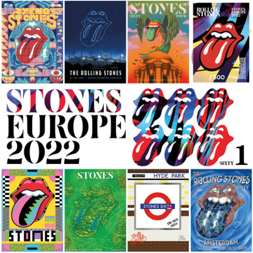 ROLLING STONES - EUROPE 2022, SIXTY 1 - NUMBERED EDITION