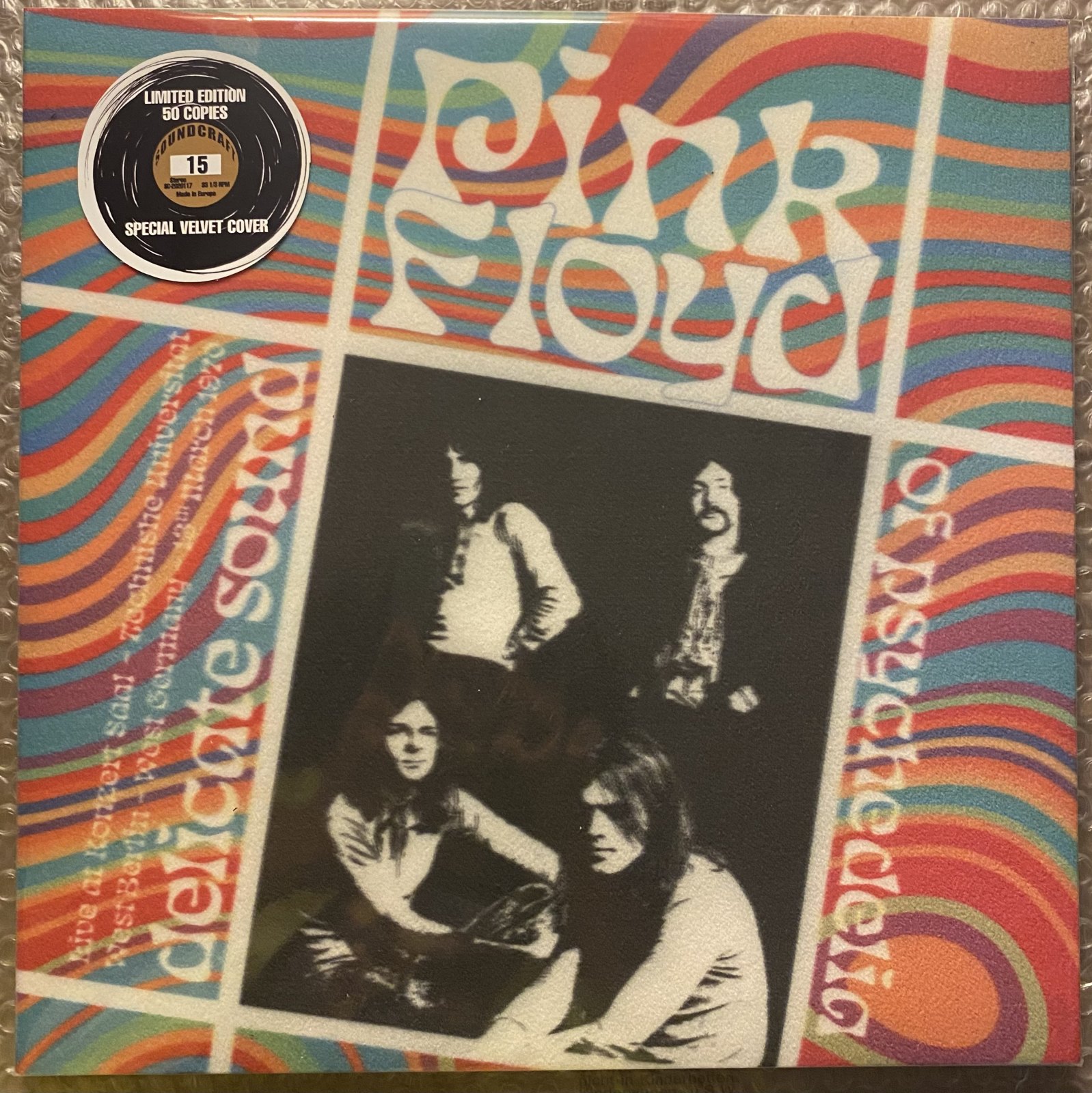 PINK FLOYD - DELICATE SOUND OF PSYCHEDELIA - ULTRA LIMITED GOLD VINYL