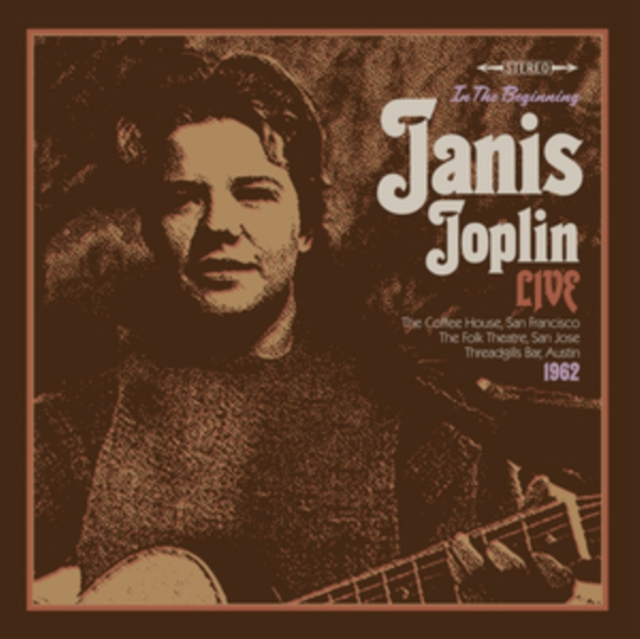 JOPLIN JANIS - In the Beginning: Live 1962