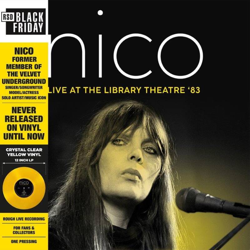 NICO - Live At The Library Theatre '83 - Limited Edition RSD Black Friday 2022 Exclusive