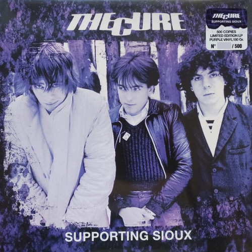 CURE - SUPPORTING SIOUX: BOURNEMOUTH 1979 - NUMBERED PURPLE VINYL