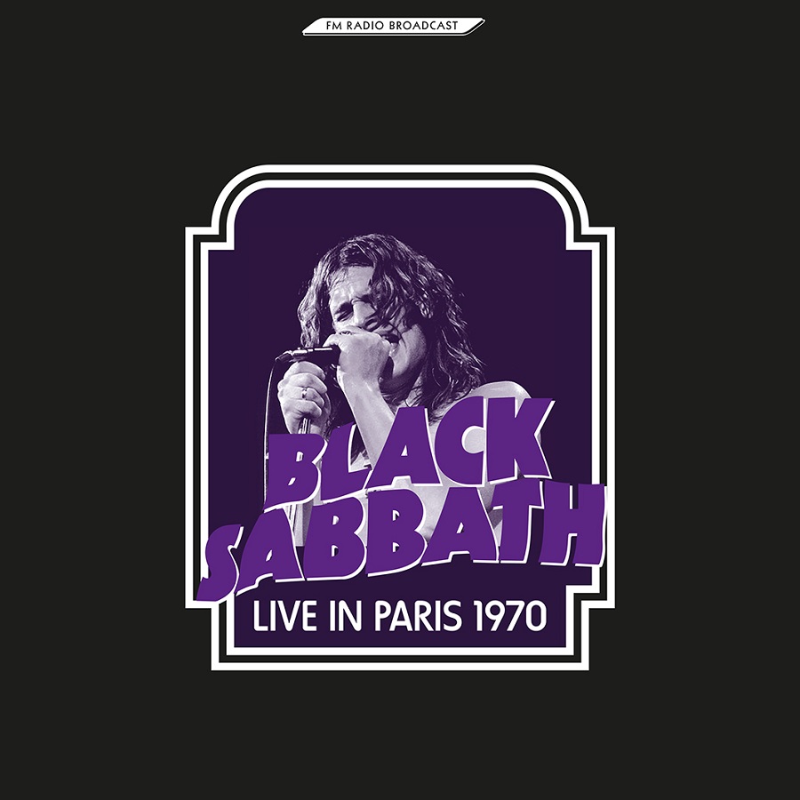 BLACK SABBATH - Live In Paris 1970 - Limited Edition