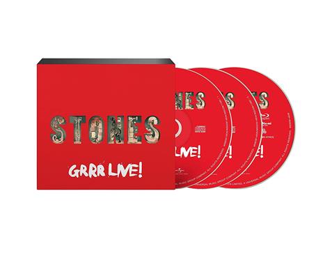 ROLLING STONES - Grrr Live! (+BLURAY)