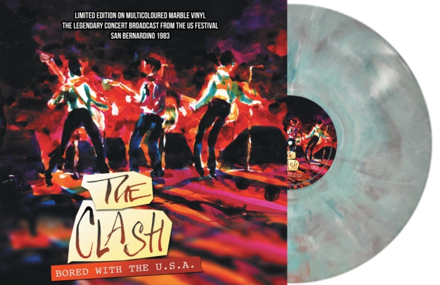 CLASH - Bored With U.S.A. - Limited Colored Vinyl