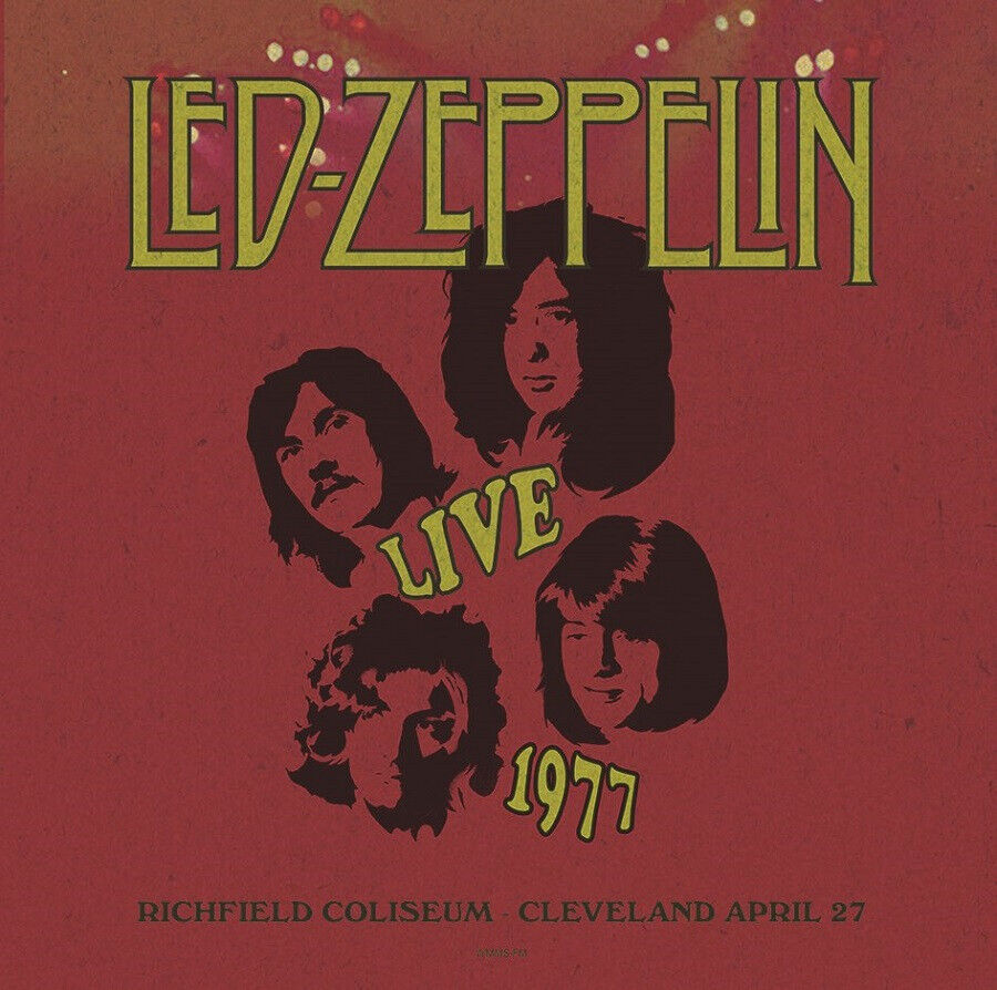 LED ZEPPELIN - Live 1977: Richfield Coliseum - Cleveland April 27