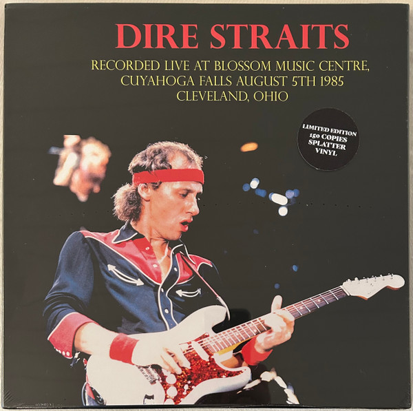 DIRE STRAITS - BLOSSOM MUSIC CENTRE AUGUST 5TH 1985, OHIO - NUMBERED & COLORED