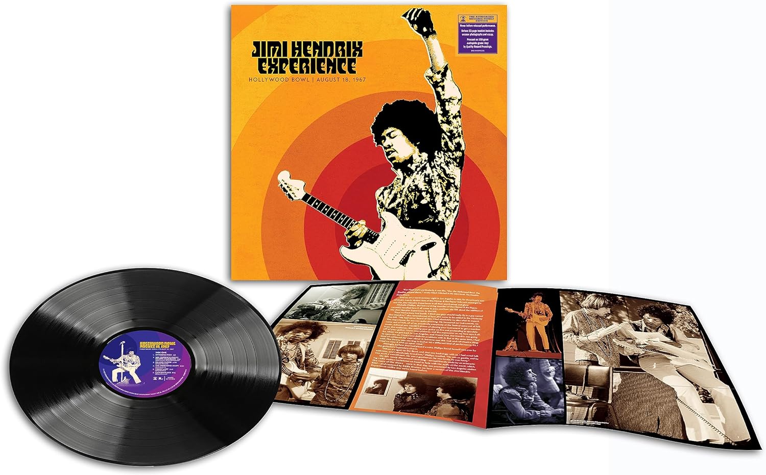 HENDRIX JIMI - EXPERIENCE - Live At The Hollywood Bowl: August 18, 1967