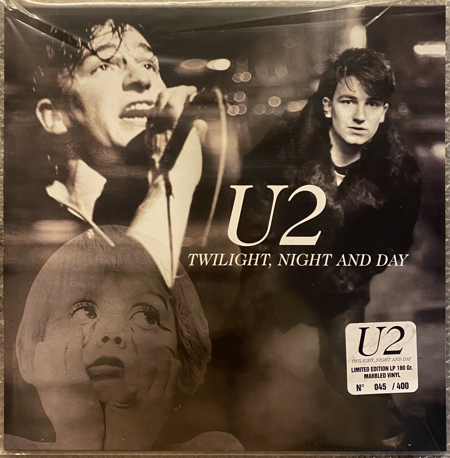 U2 - TWLIGHT, NIGHT AND DAY - COLORED AND NUMBERED