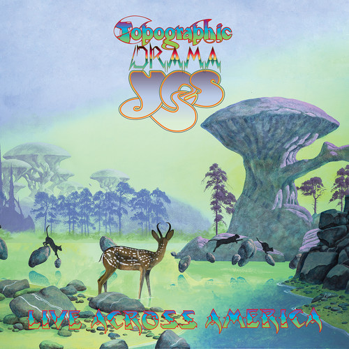 YES - TOPOGRAPHIC DRAMA - LIVE ACROSS AMERICA