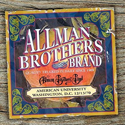ALLMAN BROTHERS BAND - AMERICAN UNIVERSITY 12-13-70
