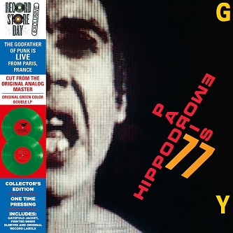 POP IGGY - LIVE AT HIPPODROME PARIS 1977 - RSD2019