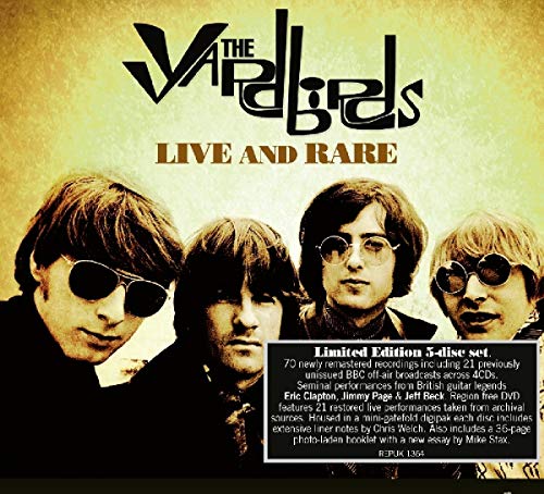 YARDBIRDS - LIVE & RARE - LIMITED EDITION