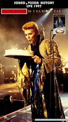 BOWIE DAVID - 50 YEARS ON EARTH - LIVE 1997