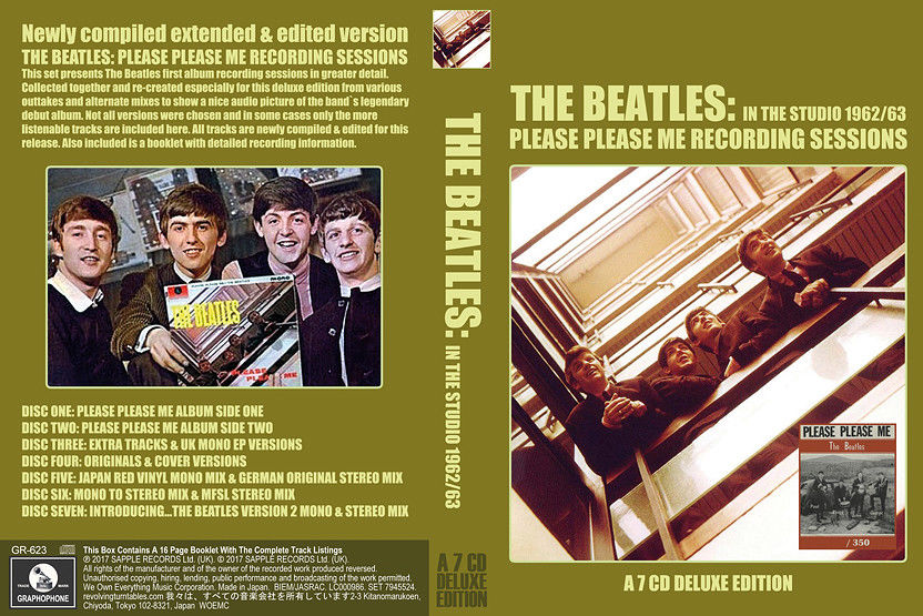 BEATLES - PLEASE PLEASE ME RECORDING SESSIONS